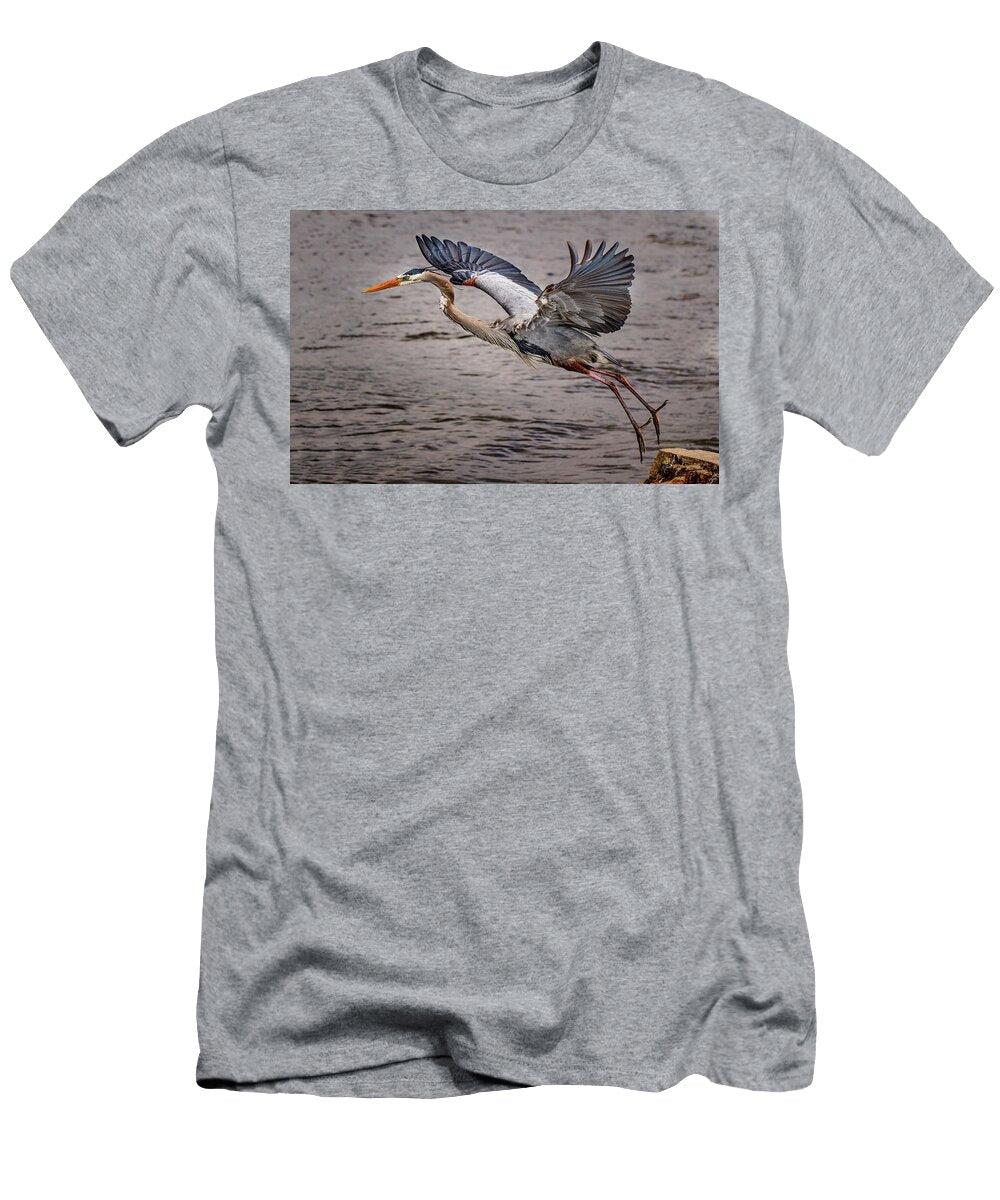 Heron Lift Off Jean Noren T-Shirt