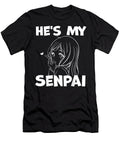 Hes My Senpai Funny Anime Matching Couple Girlfriend Gift Dnt Prints T-Shirt
