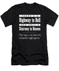 Highway to Hell Bible Verses Faith Based Inspirational Print Studio Grafiikka T-Shirt