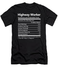 Highway Worker Nutrition Factors Gift Item Shi Hu Kang T-Shirt