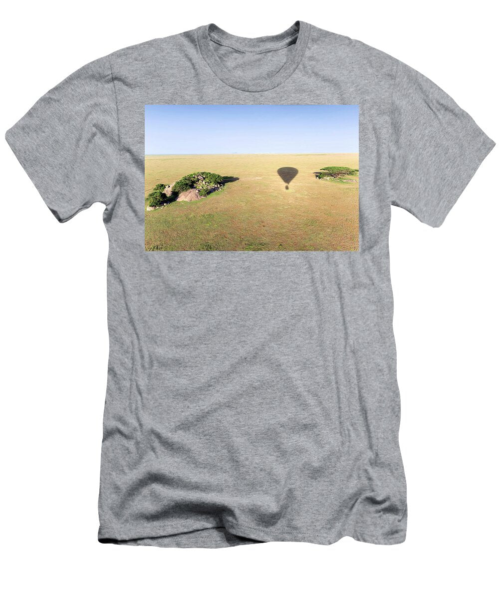 Hills in the Desert Hot Aire Balloon Bruno Cossa T-Shirt