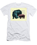 Hippo Mother and Baby Madame Memento T-Shirt