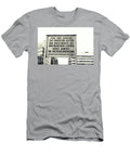 Historical Sign At Checkpoint Charlie in Berlin Patricia Hofmeester T-Shirt