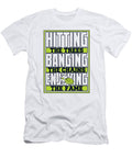 Hitting Trees Banging Chains Enjoying Fame Frisbee Disc Golf Graphics Lab T-Shirt