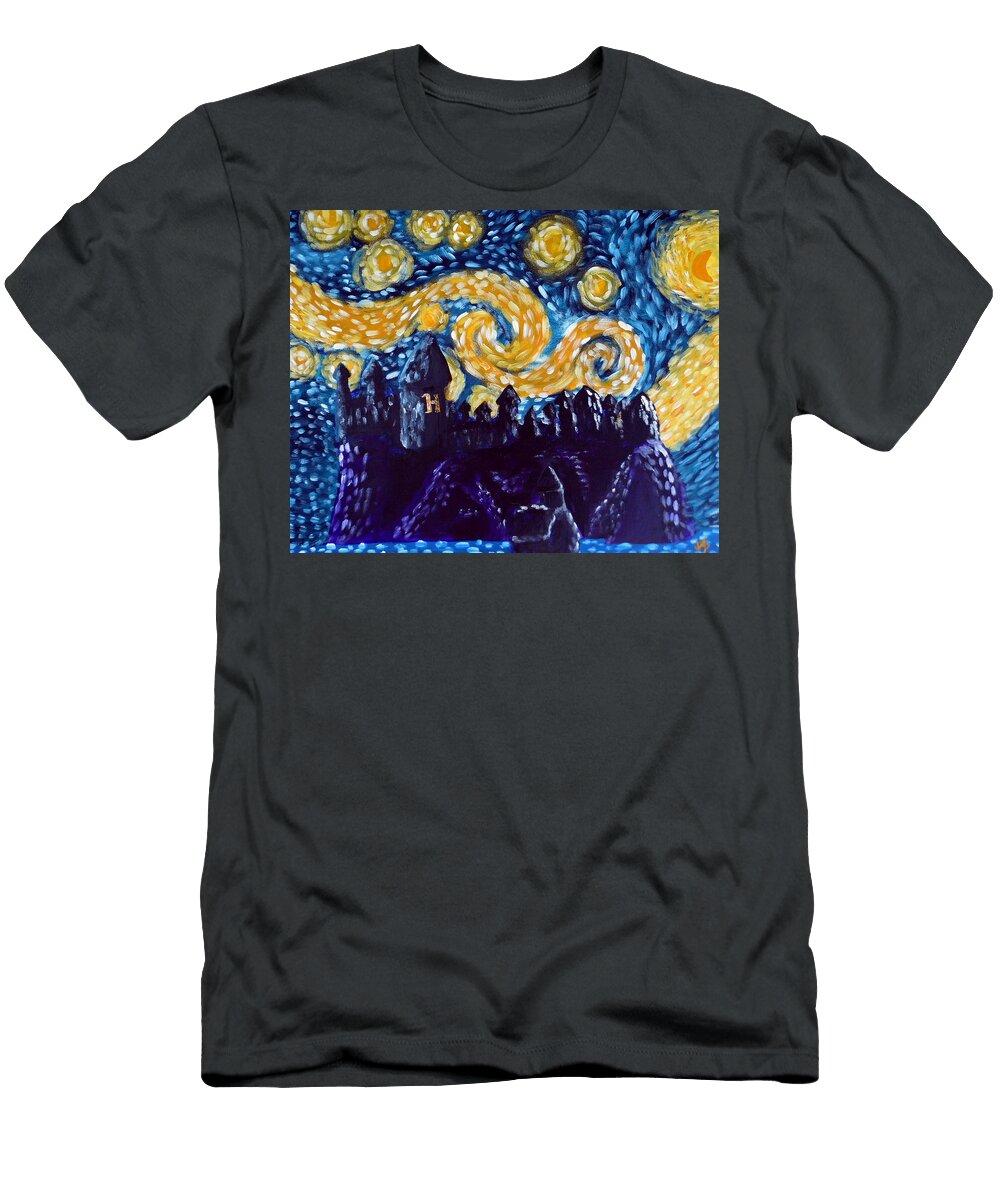 Hogwarts Starry Night Jera Sky T-Shirt