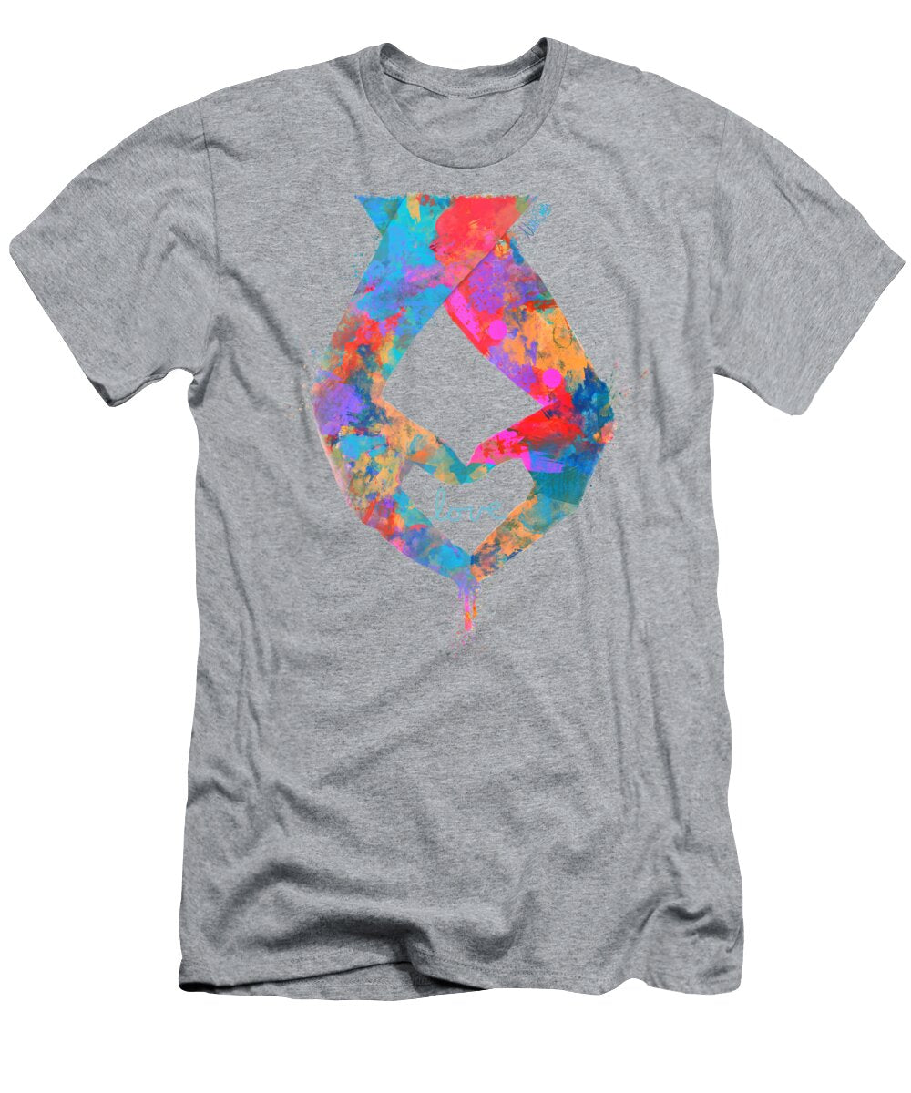 Holding Hands in Love Nikki Marie Smith T-Shirt