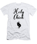 Holy Chick Halo Funny Ironic Pun Church Lover Henry B T-Shirt