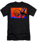 Hoop in Dark Orange and Purple Blue Jill Rose T-Shirt