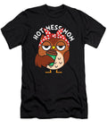 Hot Mess Mom Cute Owl Funny Mothersday 2022 Licensed Art T-Shirt