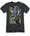 House Sparrows and Tree Sparrow Caerlaverock Wwt Dumfries Ann Steve Toon Natureplcom T-Shirt