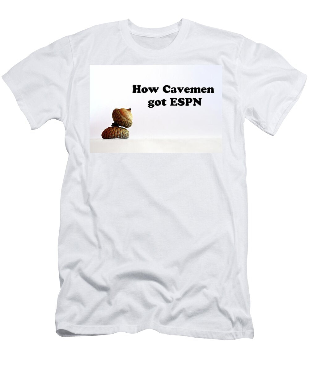 How Cavemen Got Espn Thomas Shanahan T-Shirt