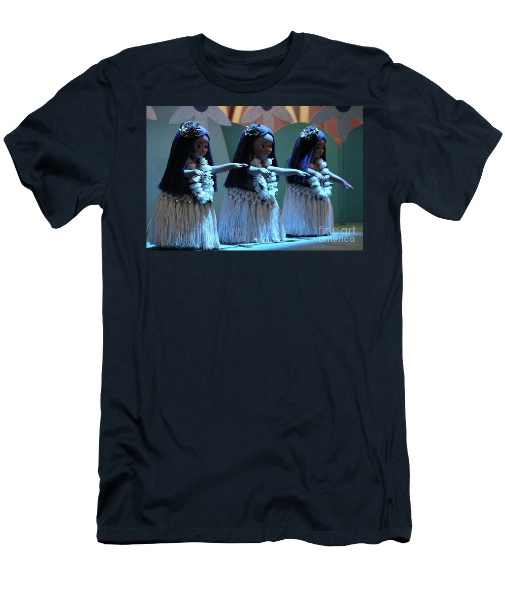 Hula Time on the Small World Erick Schmidt T-Shirt