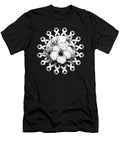 Hummingbird Flowers Lung Cancer Awareness Natalie Lidford T-Shirt