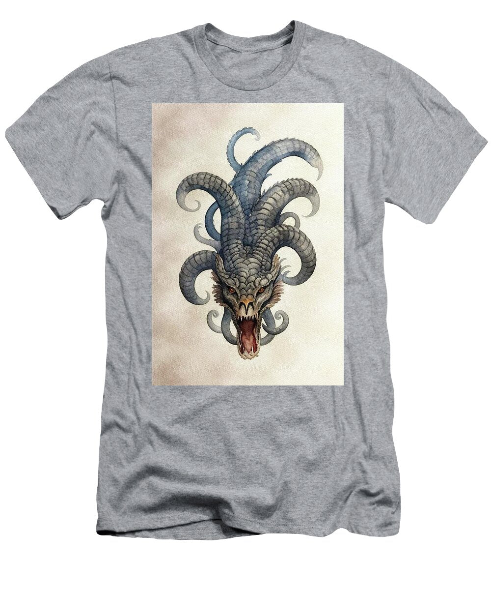 Hydra Mythical Creature Sarah Kirk T-Shirt