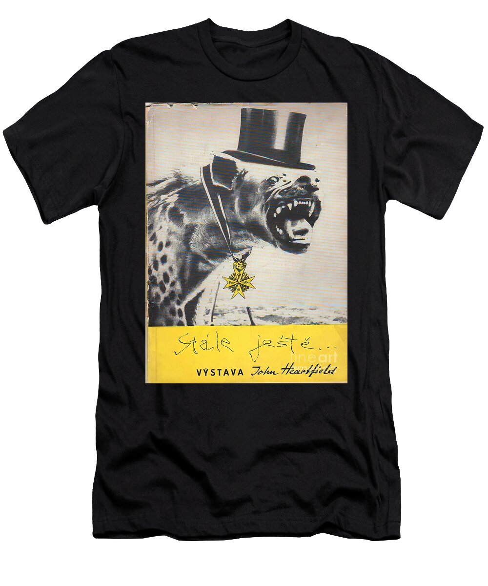Hyena in Top Hat with Medalstill Again and Again 1934 Salsabeel Studio T-Shirt