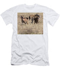 Hyenas on the African Plain Jill Blasi T-Shirt