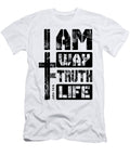 I Am the Way the Truth and the Life Bible Verse Jesus Christ Marian Voicu T-Shirt
