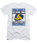 I Coach Girls Volleyball Player Coach Team Volleyball Graphics Lab T-Shirt