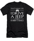 I Drive a Jeep and I Know Things Tinh Tran Le Thanh T-Shirt