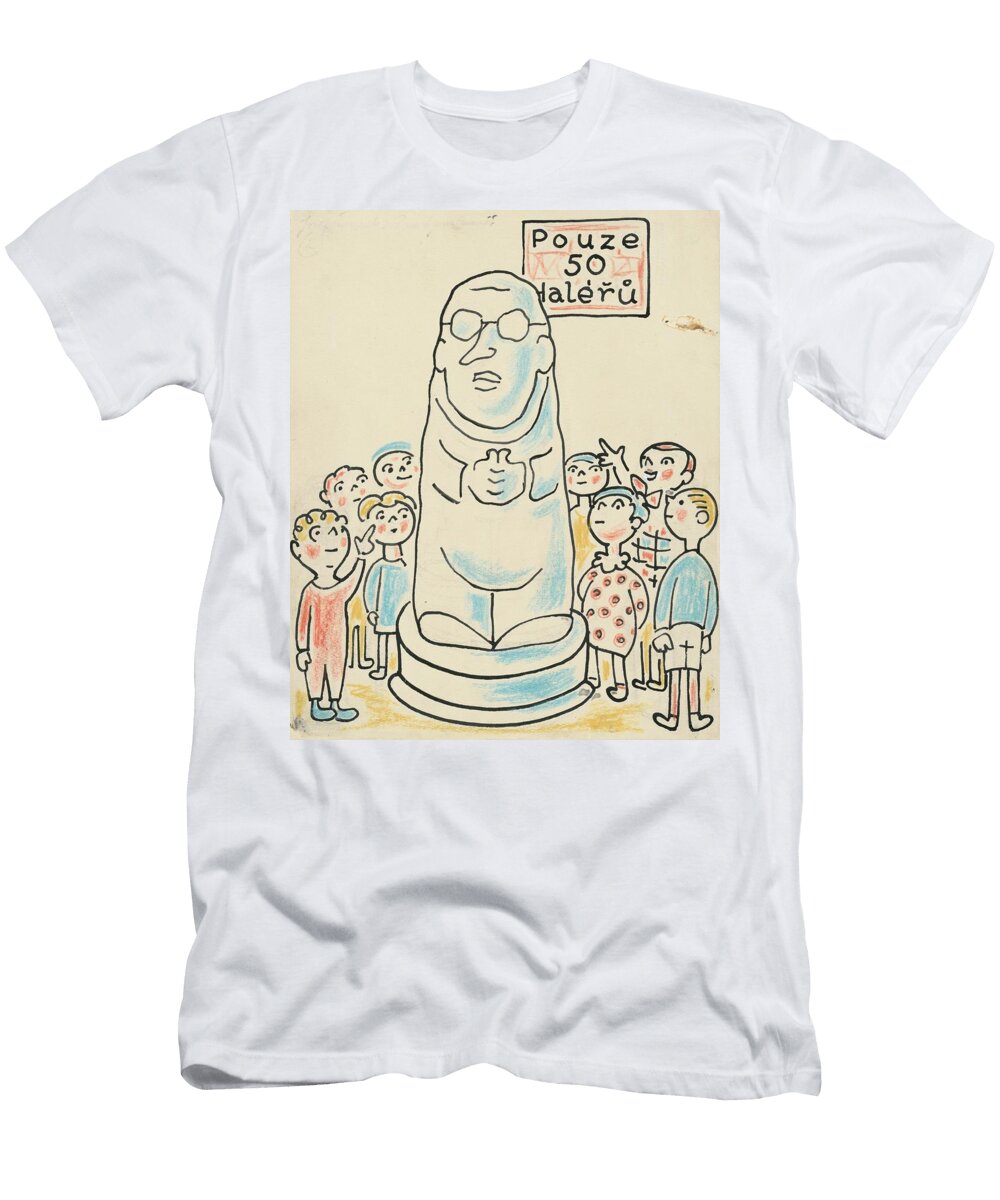 I Had a Dog and a Cat Pl 02 Josef Capek T-Shirt