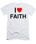 I Heart Faith in Classic in White I Heart Everything T-Shirt