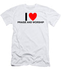 I Heart Praise and Worship in Classic in White I Heart Everything T-Shirt