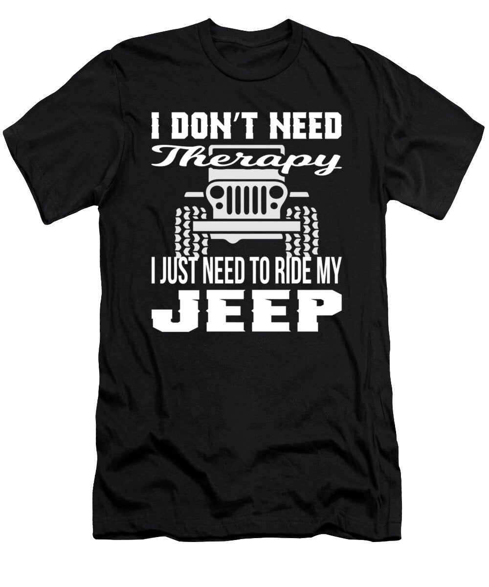 I Just Need to Ride My Jeep Tinh Tran Le Thanh T-Shirt