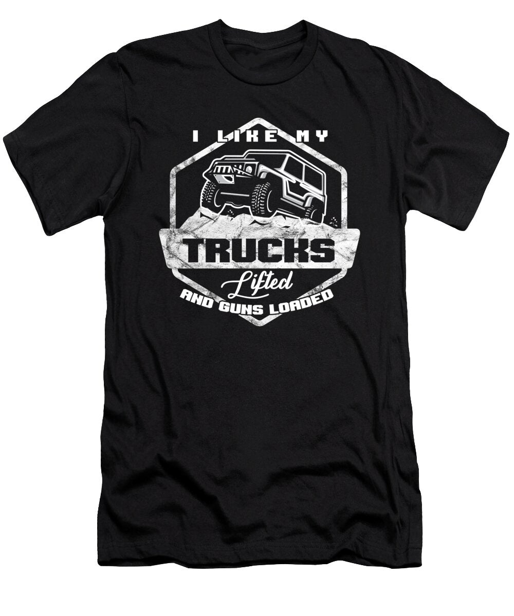 I Lifted My Trucks Offroad Dirt Vehicle Offroading Hill Climb Racing Automotive Gift Thomas Larch T-Shirt