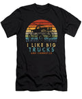 I Like Big Monster Trucks I Retro Sun Alessandra Roth T-Shirt