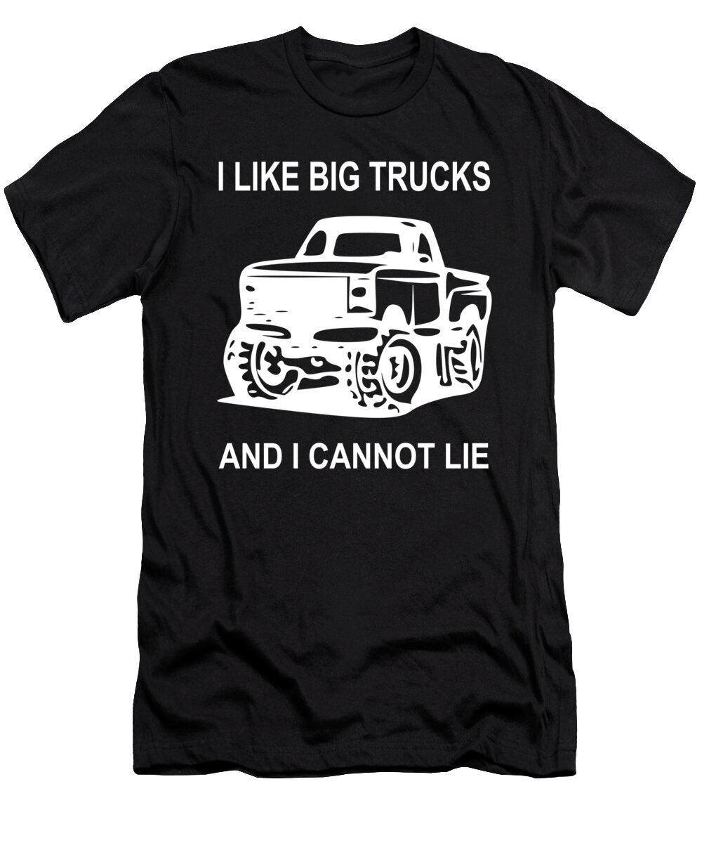 I Like Big Monster Trucks L Car Alessandra Roth T-Shirt