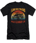 I Like Big Monster Trucks L Retro Sun Alessandra Roth T-Shirt