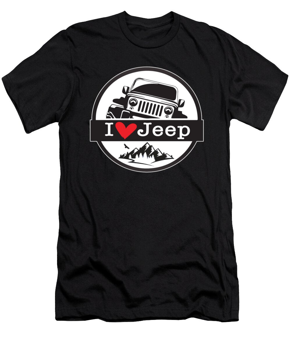 I Love Jeep Tinh Tran Le Thanh T-Shirt
