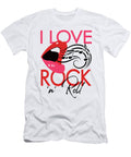 I Love Rock N Roll Pop Art Lips Flo Karp T-Shirt