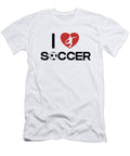 I Love Soccer Fussball Goal Keeper Futbol Trainer Soccer Graphics Lab T-Shirt