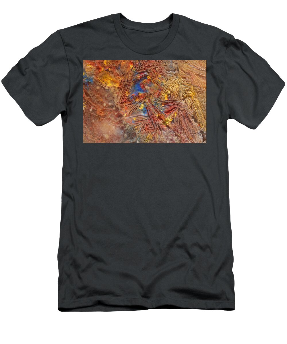 Ice Matrix Icy Abstract 30 Sami Tiainen T-Shirt
