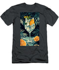 Iced Drink with Lime Slices Mint and Leaves Background Agustiza Riveno T-Shirt