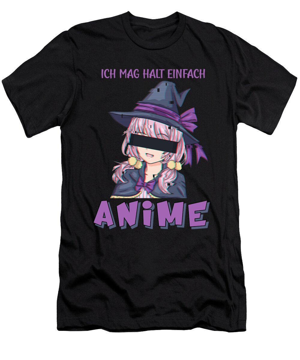Ich Mag Halt Einfach Anime Bi Nutz T-Shirt