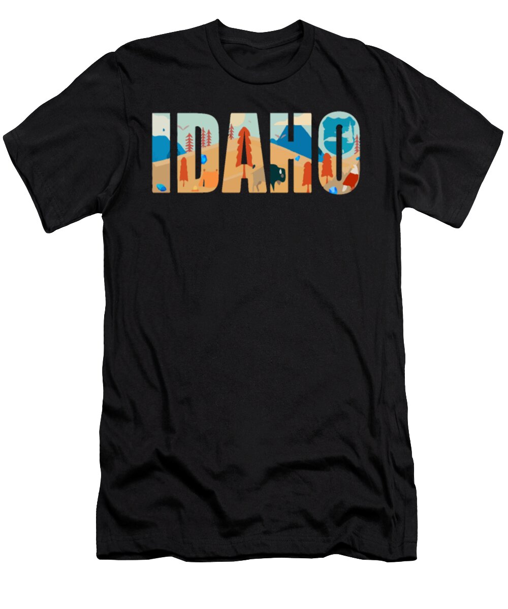 Idaho Bison Tinh Tran Le Thanh T-Shirt
