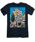 Illusion Mural of a Building on a Building Michele Gandee T-Shirt