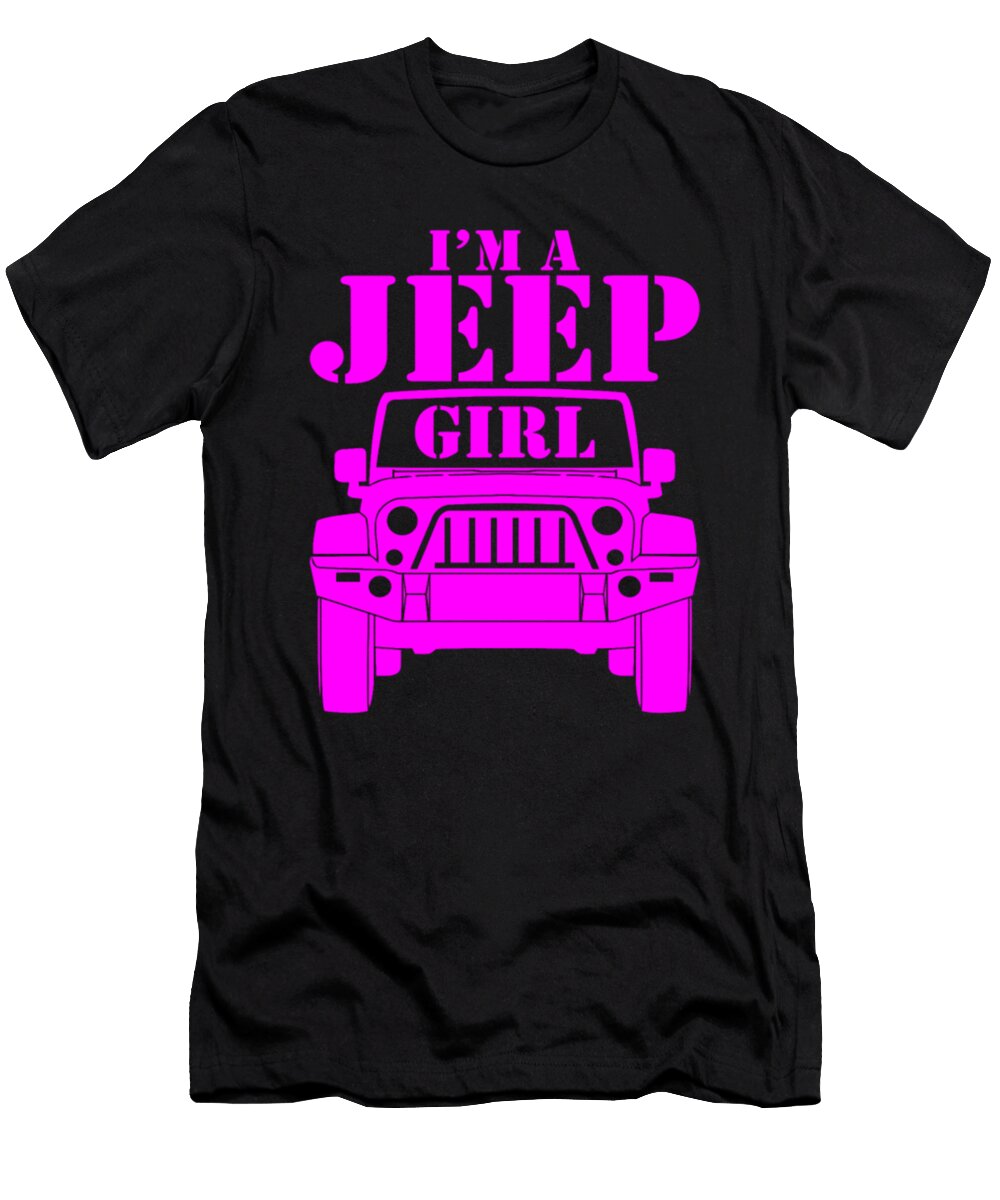 Im a Jeep Girl Pink Tinh Tran Le Thanh T-Shirt