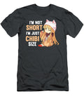Im Not Short Im Chibi Size Funny Kawaii Anime Cosplay Ivarrg Lilla T-Shirt
