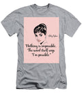 Im Possible Audrey Hepburns Iconic Optimism Ingo Klotz T-Shirt