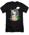 Imagine Super Power Kawaii Gift Ramen Cat Bowl Anime Retro Wave Ezone Prints T-Shirt