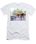 India Street Scene 3 Dominique Amendola T-Shirt