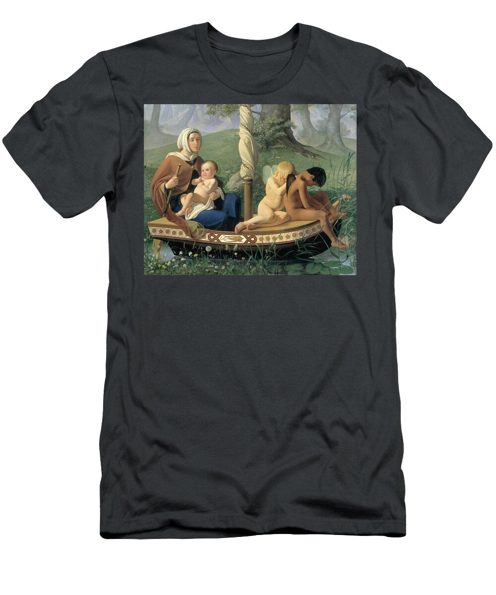 Infancy From the Series the Four Ages of Man Ditlev Blunck T-Shirt