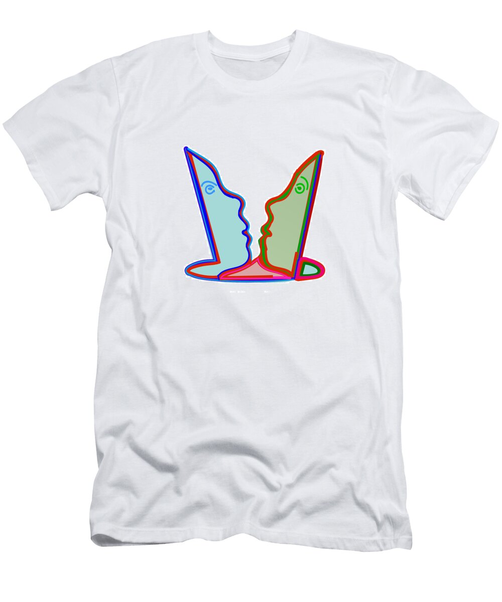 Innocence Is Bliss Statue Art Illustration Navin Joshi T-Shirt