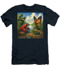 Insects and Crustacean Gathering By Stream James Spears T-Shirt
