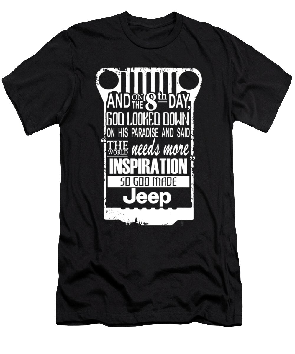 Inspiration So God Made Jeep Tinh Tran Le Thanh T-Shirt