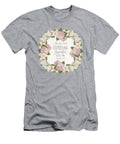 Inspirational Scripture Everything Beautiful Pink Hydrangeas and Roses Audrey Jeanne Roberts T-Shirt