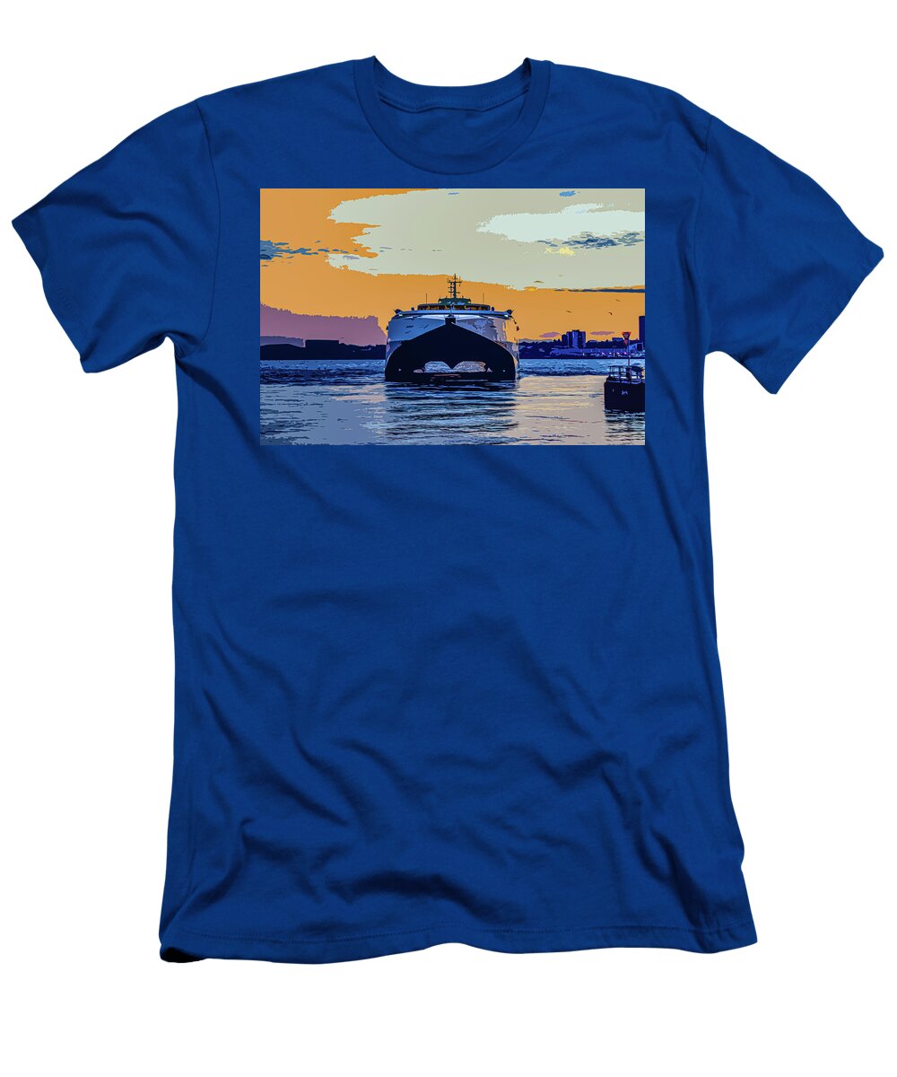 Isle of Man Ferry Paul Madden T-Shirt